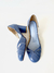 Sapato Priscilla Whitaker Azul - Original na internet