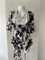 Kimono Bellagio Preto&Branco Floral - Cris Nunes Collection - comprar online