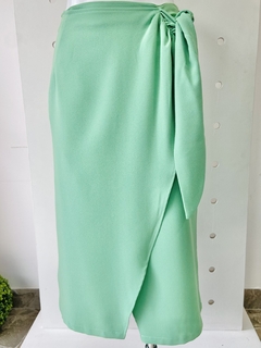 SAIA PALERMO CREPE MENTA - CRIS NUNES COLLECTION