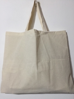 Pack por 50 unidades - Tote Bags XL Lienzo 100% Algodón Lisa 50x40 (Solicitar presupuesto) - comprar online