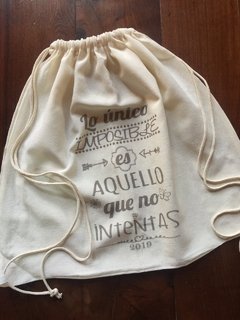 Pack 35x40 por 50 unidades - Mochilas Sublimadas