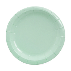 Plato Redondo Aqua Grande 10 uds