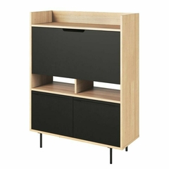 MUEBLE BIBLIOTECA ESCRITORIO REBATIBLE