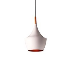 Luminaria colgante COL5202BC - blanca - comprar online