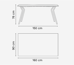 Mesa Magnolia wood - FUSTA DECO