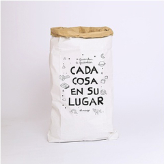 BOLSA DE PAPEL - CADA COSA EN SU LUGAR