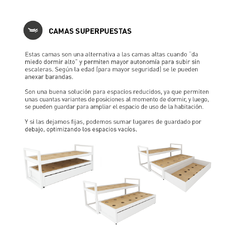 CAMAS SUPERPUESTAS - comprar online