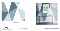 MURALES GEOMETRICOS (por m2) - tienda online