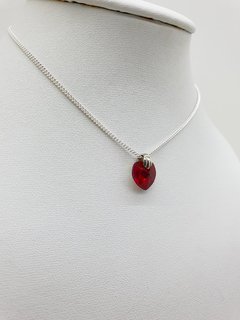 DIJE CORAZÓN ROJO SWAROVSKI en internet