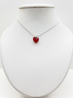 DIJE CORAZÓN ROJO SWAROVSKI - Laura Valentinuz