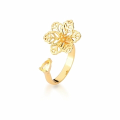 Anel Flor Gold