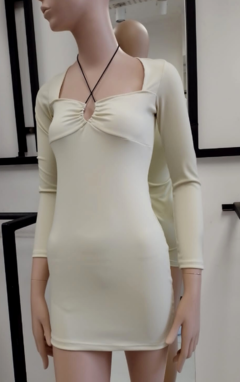 Vestido marni busto cuello cross NV167