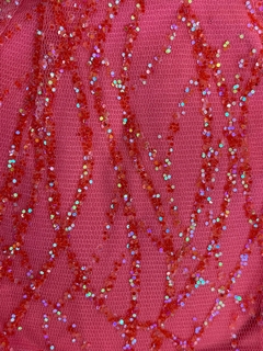 Imagen de Vestido brillo glitter largo VA007