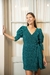 Vestido Joaquina verde - comprar online