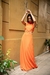 Vestido Serena naranja - comprar online