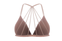 Top strappy bra tule - modelo bruna (peça promocional - não incluso bojo) - loja online