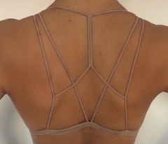 Top strappy bra tule - modelo laura (peça promocional - não incluso bojo) - comprar online