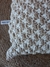 Almohadón tejido artesanal