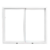 Ventana corrediza de aluminio blanco FORTUNA Basic 1.20x1.00m con vidrio 3mm