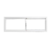 Ventana corrediza de aluminio blanco FORTUNA Basic 1.50x0.50m con vidrio 3mm - comprar online