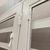 Portada puerta doble de chapa FORTUNA ECO 11401 1.60x2.05m con ventana 1/4 superior