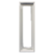 Imagen de Lucera raja de aluminio Basic FORTUNA con vidrio de 3mm rebatible de abrir