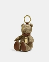 Bear Bag Charm In Signature Canvas