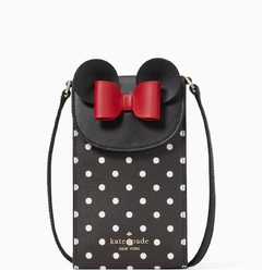 Disney X Kate Spade New York Minnie Mouse North South Flap Phone Crossbody