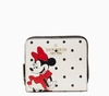 Disney X Kate Spade New York Minnie Mouse Zip Around Wallet