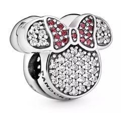 Minnie Mouse Icon Pavé Clip Charm by Pandora – Disney Parks