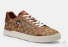 Disney X Coach Clip Low Top Sneaker In Signature Canvas 3.5mx