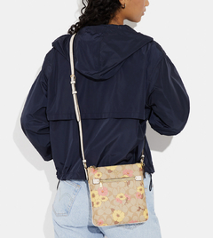 Mini Rowan File Bag In Signature Canvas With Floral Cluster Print - Magic_Fashiooon