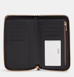 Medium Id Zip Wallet In Signature Canvas - comprar en línea