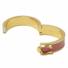 Signature Large Hinged bangle Coach - comprar en línea