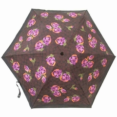 Mini Umbrella In Signature Rose Print Paraguas Coach en internet