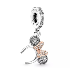 Minnie Mouse Pavé Ear Headband Dangle Charm by Pandora – Disney Parks