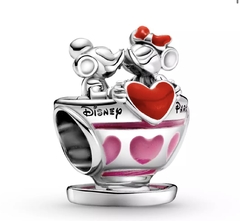 Mickey Mouse and Minnie Mouse Teacup Charm by Pandora – Mad Tea Party – Disney Parks