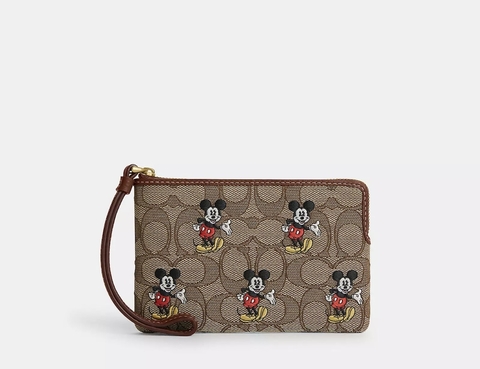 Mickey Mouse Coach Wristlet: The Perfect Blend of Fun and Functionality