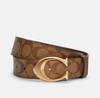 Signature Buckle Belt 38mm Cinturon Coach Chico