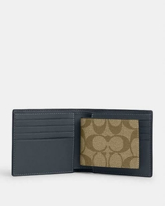 Coach Boxed 3 In 1 Wallet Gift Set In Signature Canvas - comprar en línea