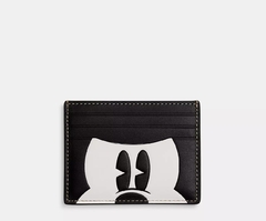 Disney X Coach Slim Id Card Case With Mickey Mouse