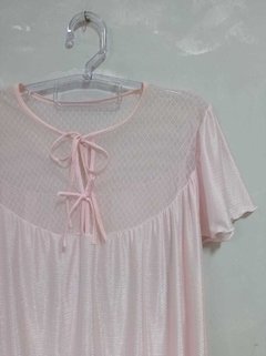 CAMISOLA VINTAGE COM DETALHE TRANSPARENTE | G/GG