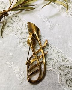 BROCHE VINTAGE COM GOTAS DE PÉROLA - loja online