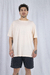 REMERA OVERSIZE CREMA FRESH MBE en internet