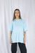 REMERA OVERSIZE CELESTE MBE