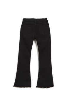 calça jeans flare preta na internet