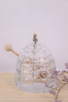 meleira cristal com trabalhado abelha bohemia - Les Marie