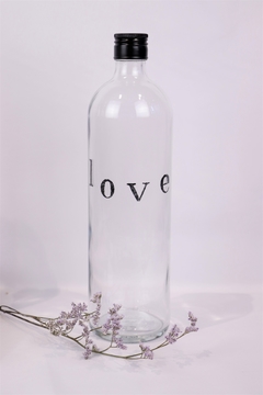 garrafa vidro com silk estampas diversas - Les Marie
