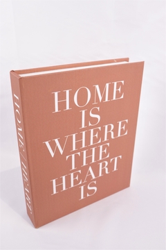 livro caixa HOME | HEART