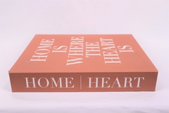 livro caixa HOME | HEART - comprar online